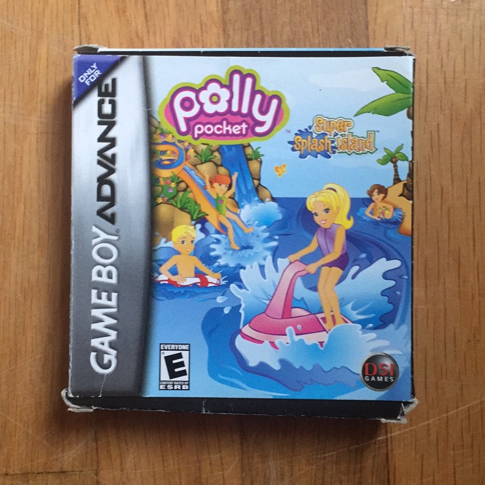 Nintendo Game Boy Advance Polly Pocket Super Splash Island game